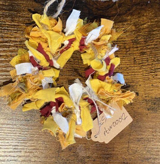 small rag star the perfect boho addition to your christmas tree