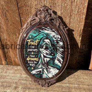 Trust Resin Art Magnet