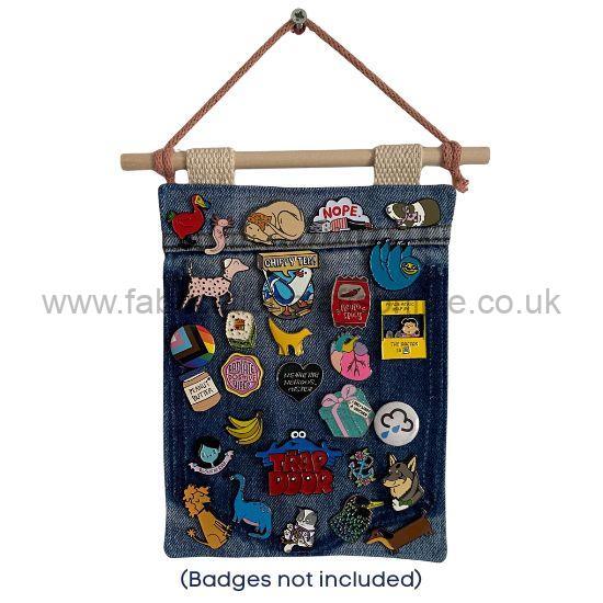 reclaimed fabric wall hanging reclaimed denim cassette tape zip pouch

bring a touch of retro nostalgia to your everyday with this handcrafted zip pouch lovingly made in yorkshire from reclaimed denim and repurposed fabrics