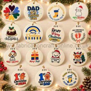 Christmas Bauble Themed designs