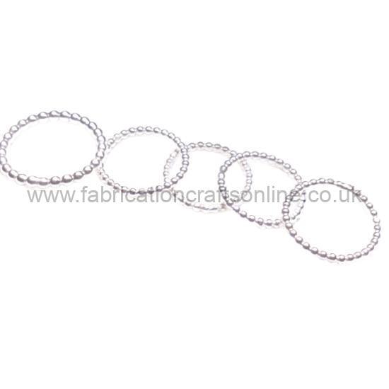 sterling silver bobble rings