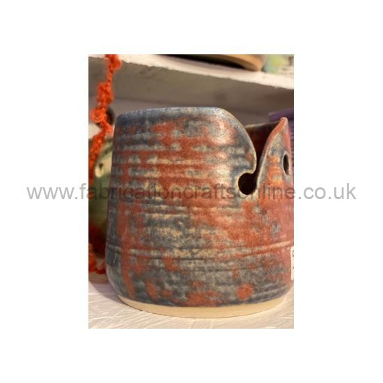 ceramic yarn bowl hand thrown ceramic yarn bowl from margaret glackin
various sizes and finished with one of margarets unique glazes based on yorkshire or the antrim coast
perfect for knitters