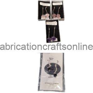 GEMSTONE DROP EARRINGS