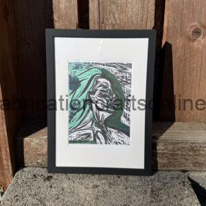 Breaking Through Framed Art Print