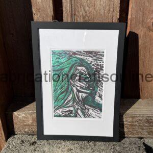 Breaking Through 2 Framed Art Print