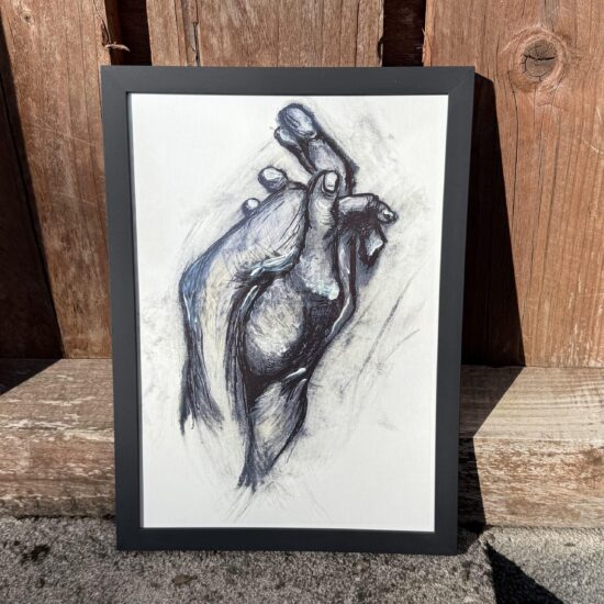 you are held framed art print you are held is an expressive artwork exploring comfort trust and emotional connection through the gentle interaction of hands it offers a quiet reminder that we do not always have to face everything alone