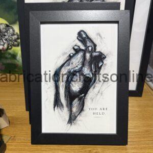You Are Held A5 Framed Art Print