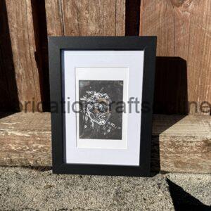 Unspoken Dark Edition A5 Framed Art Print