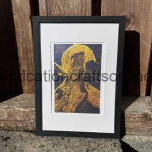 Held Within Framed Art Print