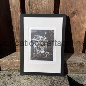 Unspoken Dark Edition Framed Art Print