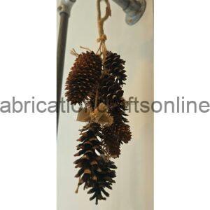 Hanging Pine cone Decoration