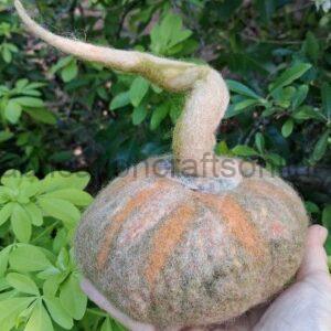 Felted Pumpkin
