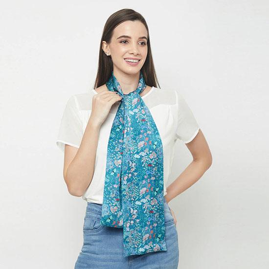 silk scarf double sided silk scarf handpainted design